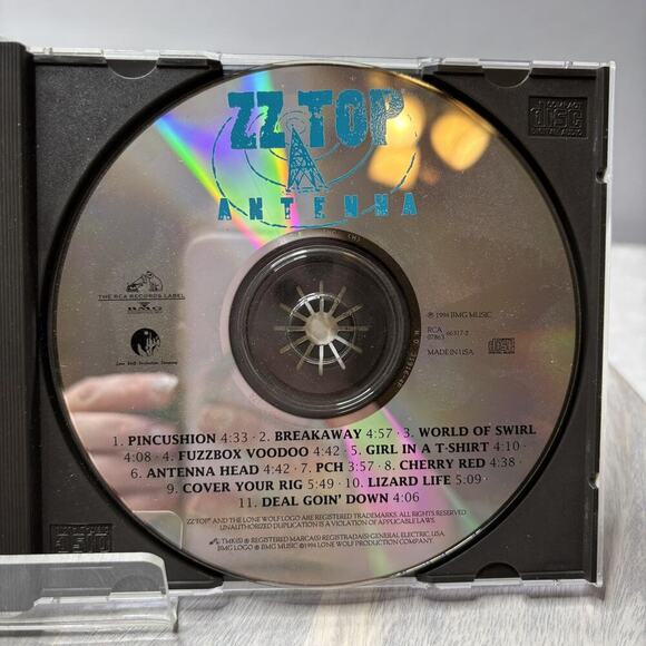 Antenna by ZZ Top (CD, Jan-1994, RCA) - Picture 4 of 4